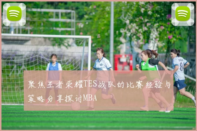 聚焦王者荣耀TES战队的比赛经验与策略分享探讨MBA
