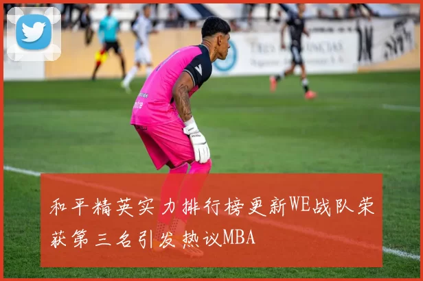 和平精英实力排行榜更新WE战队荣获第三名引发热议MBA