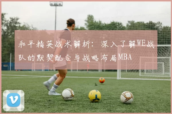 和平精英战术解析：深入了解WE战队的默契配合与战略布局MBA